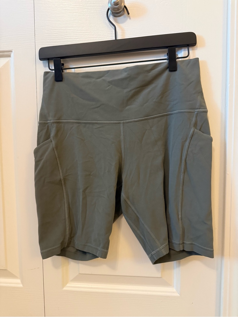 Lululemon Olive Green Athletic Shorts - Size 10